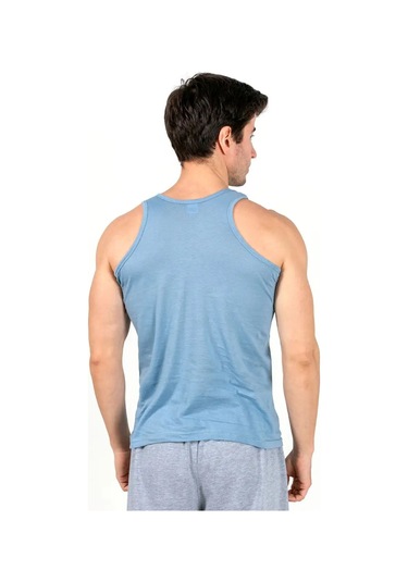 Tshrt Spor İç Çamaşırı Atlet Güreşçi 3'lü Takım 63442341 Açık Mavi