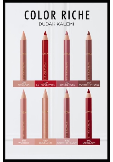 L'oréal Paris Color Riche Dudak Kalemi - 236 Organza 3600523827732-10846 236