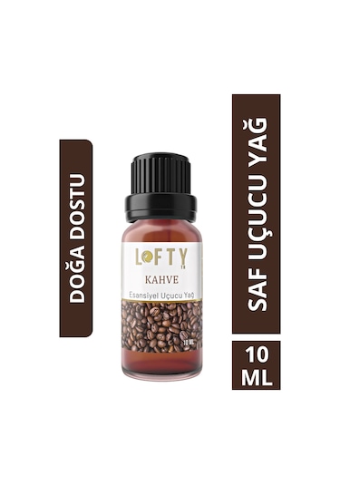 Lofty Kahve Uçucu Yağ Buhurdanlık Esansı Oda Kokusu 10 ML
