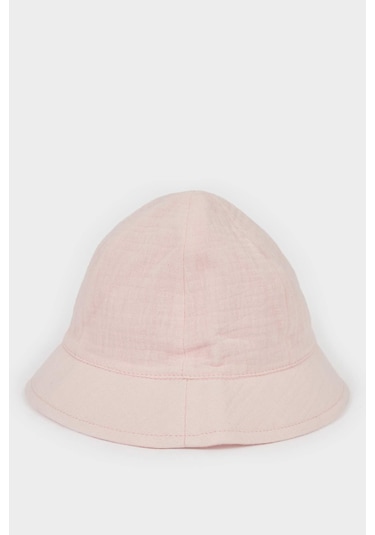 Defacto Müslin Bucket Şapka Kız Bebek B7988a526smpn1 Pembe-pn1