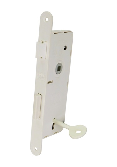 Poly-plastik İç Kapı Kilidi beyaz