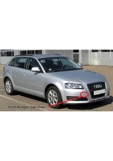 Audi A3 2010 Ön Tampon Çekme Kapağı