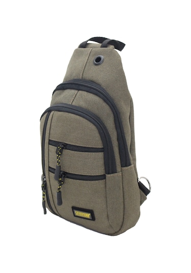Seventeen 3473 Tek Omuz Askılı Kanvas Sırt - Göğüs Çantası - Body Bag 001