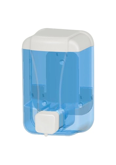 Plastik Sıvı Sabunluk Duvar Tipi Şeffaf 500 ml