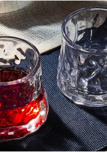 Greta Cam Bardak - 2li Set, 160 Ml Şeffaf