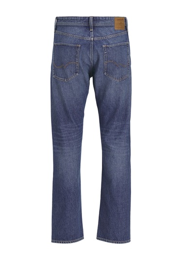 Jack & Jones Erkek Chris 632 Loose Fit Jean - 12269528 Blue Denim