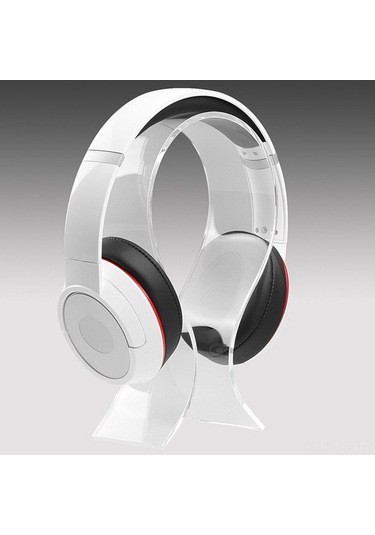 Fastbuy Akrilik Kulaklık Tutucu U Şekilli Ev Ve Mağaza İçin Dayanıklı Transparan Kulaklık Gösterge Tabası