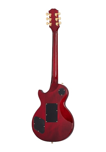 Epiphone Alex Lifeson Les Paul Custom Axcess Elektro Gitar Ruby