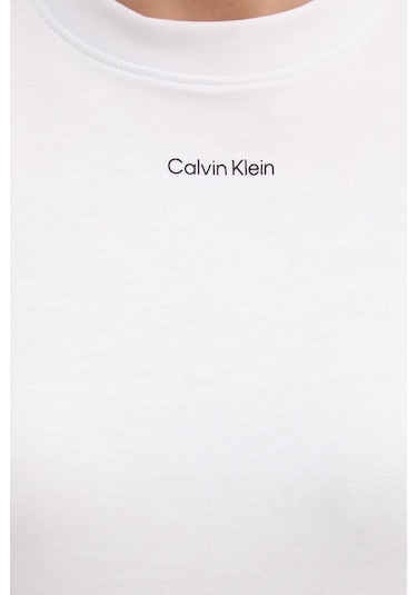 Calvin Klein Bayan T Shirt Lv147c857g Yaa Beyaz BEYAZ