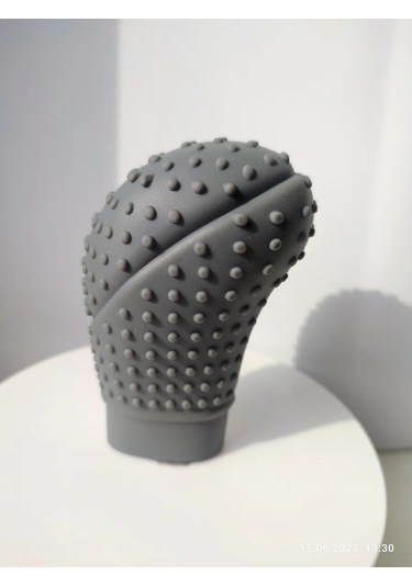 Tevdı Masajlı Kabarcıklı Silikon Vites Topuzu Kılıfı 91505585