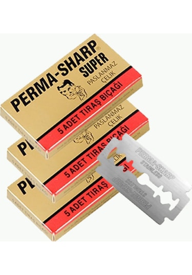Permasharp 5'li Tıraş Jileti ''3 Paket''