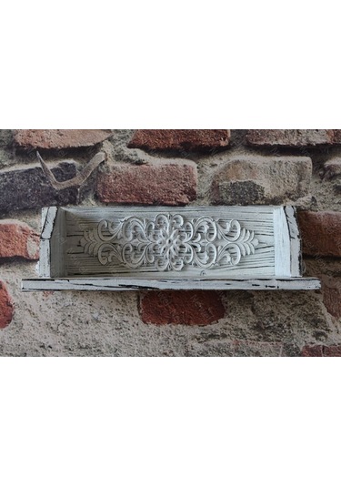 Neiwel Vintage Elsa Mina Eskitme Beyaz Raf