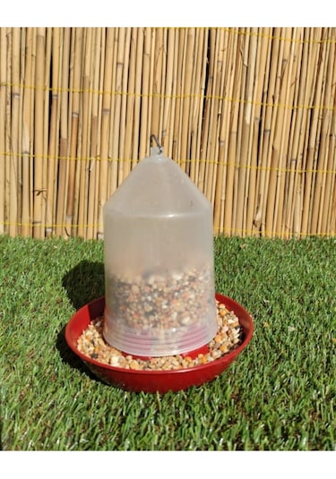 Yemlik 0,75 Lt 1 Adet Tavuk Yemliği Civciv Yemliği Kanatlı Yemliği Plastik Yemlik