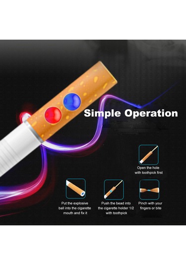 Springsun 200 Adet Patlayan Boncuklu Sigara Kapsülü - Doğal Bitkisel Yağ İle Diğer