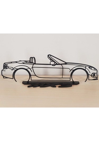 Mazda Mx-5 Nc 20cm Plastik Masa Süsü Masa Dekorasyonu