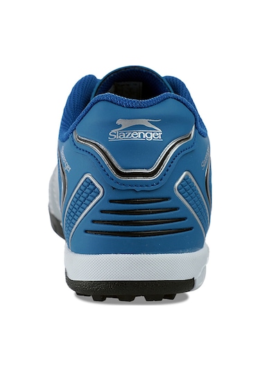 Slazenger HUGO HS Çocuk Halı Saha Gri / Mavi Futbol Ayakkabısı