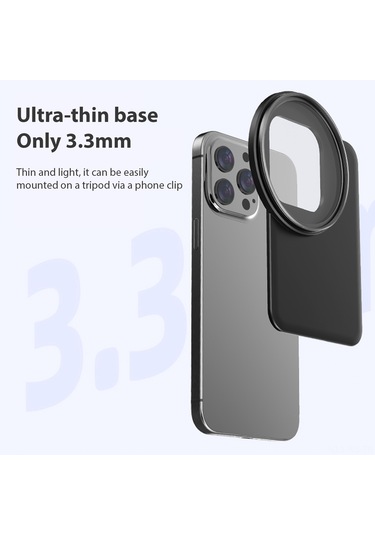 Reedark 67mm Filtre Uyumlu Magsafe Manyetik Telefon Filtre Tutucu - İphone 12/13/14/15 Serisi İçin Profesyonel Fotoğraf Çekimi