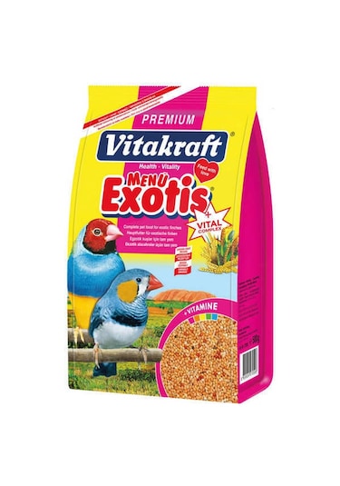 Vitakraft Menü Premium Egzotik Kuş Yemi 500 Gr