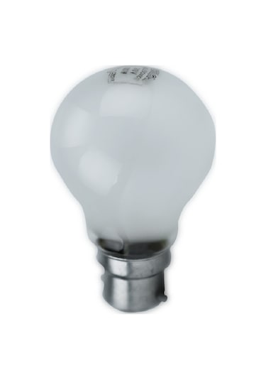 Teslamp 100W 240V 2800K B22 A60 Buzlu Cam Halojen Ampul 5 Adet