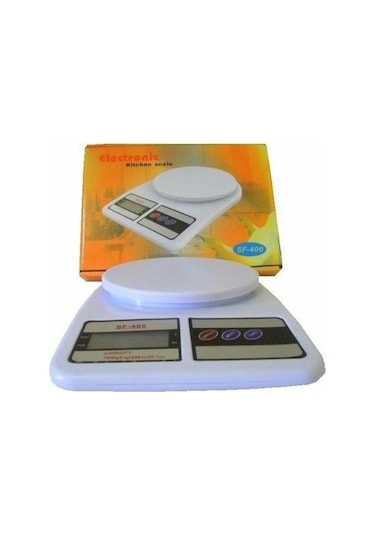 Dijital Hassas Lcd Ekran Terazi 10 Kg Gr Sf-400 Antrasit - Mavi - Siyah