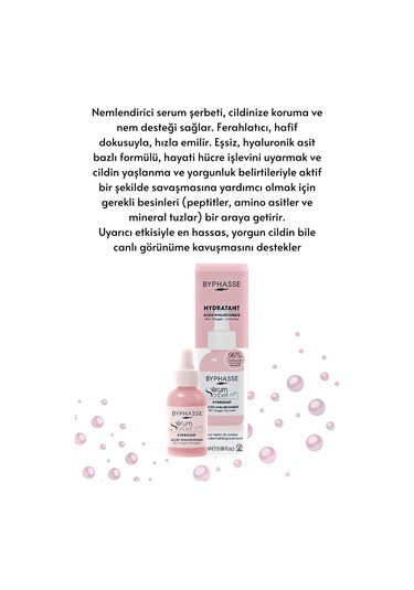 Byphasse Yoğun Nemlendirici ve Canlandırıcı Serum 50 ML