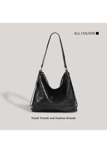 Charhp&kejnt Büyük Kapasiteli Omuz Ve Sırt Çantası İle Şık Ve Çok Yönlü Seyahat Çantası Siyah