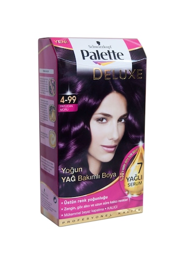 Palette Saç Boya sı4 - 99 Patlıcan Moru