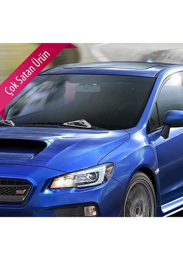 Carub Silecek Rüzgarlığı Krom-Kırmızı 2 Li Br1400303