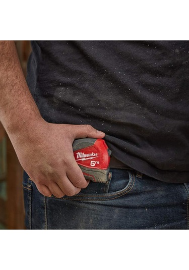 Milwaukee 4932459595 Pro Kompakt Şerit Metre 5m / 16ft 0.5 M - 1 M - 2 M - 3 M