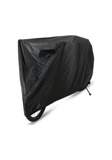 Jeemson S Boyut Siyah Bisiklet Kılıfı - Yağmur Ve Toz Koruyucu, Tear-resistant Poliester, Geri Çekilebilir Kanca Ve Kilit Deligi Siyah