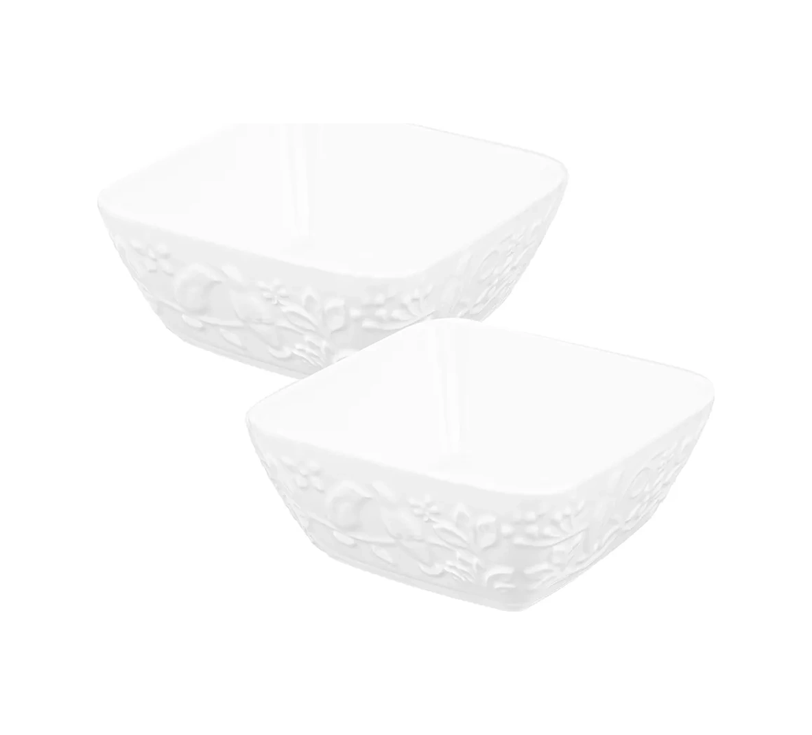 Elan Gallery Salatası "ağaçta Kuşlar" 2 Adet, 700 Ml 397402994 Beyaz