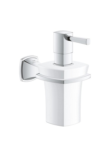 Grohe Sıvı Sabunluk Ve Tutacağı Grandera Krom - 40910000 Gri - Gümüş