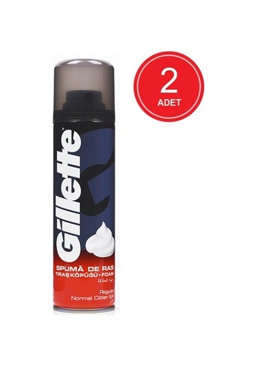 Gillette Normal Tıraş Köpüğü 2 x 200 ML