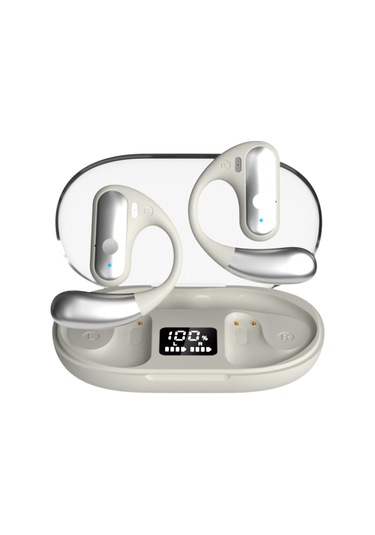 Leezsing Beyaz Q28 Bt 5.3 Kulaklık - 10 Saat Müzik Süresi, 400mah Şarj Kutusu, Full-range Hoparlör