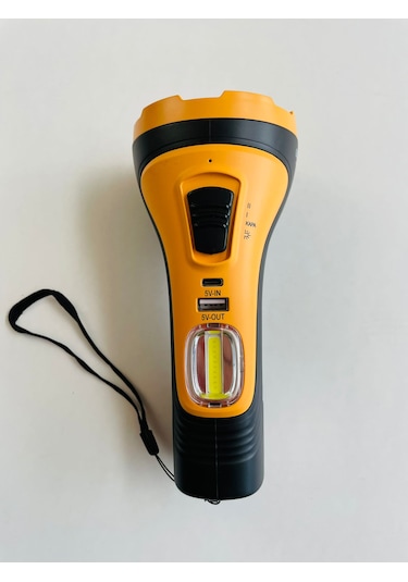 Gold Silver 7w El Feneri Siyah