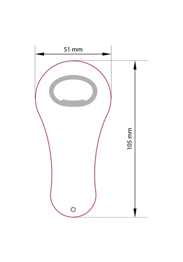 Raket Magnet Açacak Vgrak 10 0 Adet Beyaz