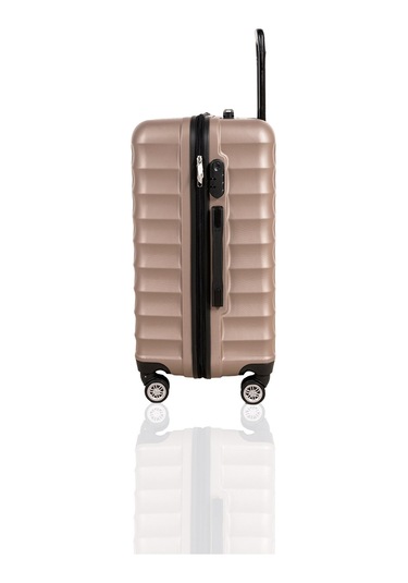 Polo&Sky Petek Model Gold Renk Orta Boy Valiz Bavul Altın