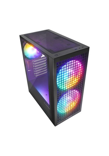Rampage Gyra V1 Mesh 650 W Rainbow ATX Oyuncu Kasası