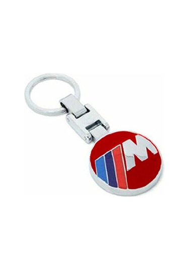 Bmw M Uyumlu Yedek Parça Logolu Anahtarlık Kırmızı