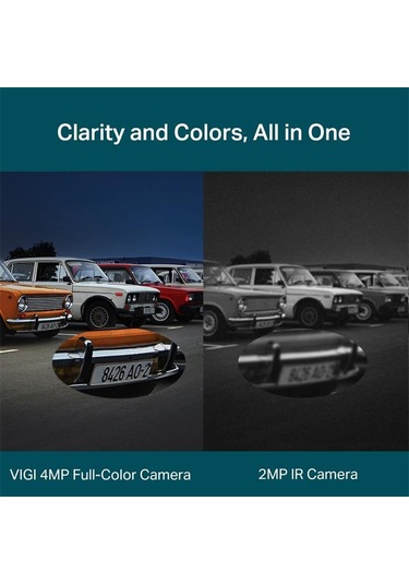 Tp-link Vıgı C240 2.8mm 4mp Full-color Dome Ip Kamera 1/3",30fps,fhd,h265+,poe