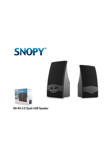 Snopy Sn-84 2.0 Siyah Usb Speaker