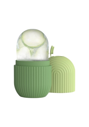 Mufunye "çok Amaçlı Yüz Buz Kalıbı - Cilt Bakımı, Şişlik Ve Sivilce Giderici Dıy Silikon Maske Aparatı" Çok Renkli