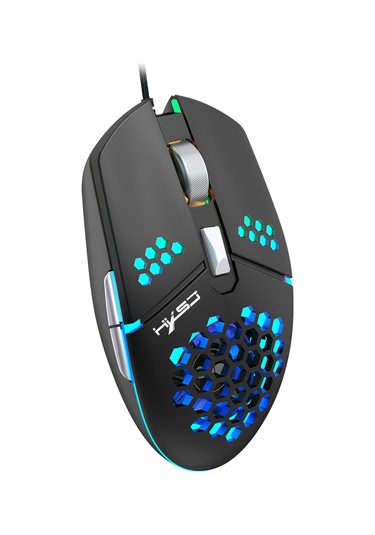 HXSJ J400 Ergonomik Kablolu Soğutma Fanlı Oyun Faresi