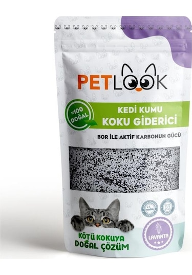 Petlook Active Carbon Kedi Kumu Koku Giderici Lavanta Kokulu 300 G