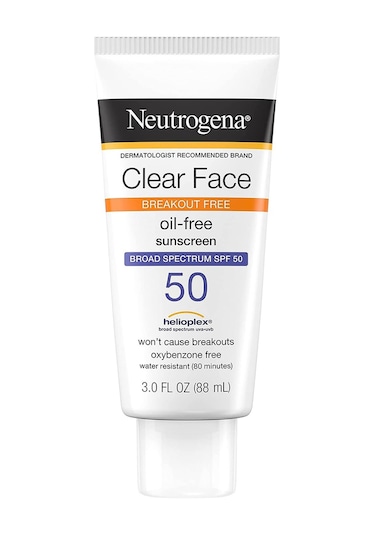 Neutrogena Clear Face Yüz İçin Yağsız Güneş Kremi SPF50 88 ML
