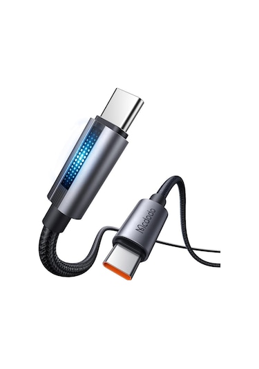 Mcdodo CA-5740 100 W Type-C To Type-C Hızlı Şarj Kablosu 1.2 M Siyah