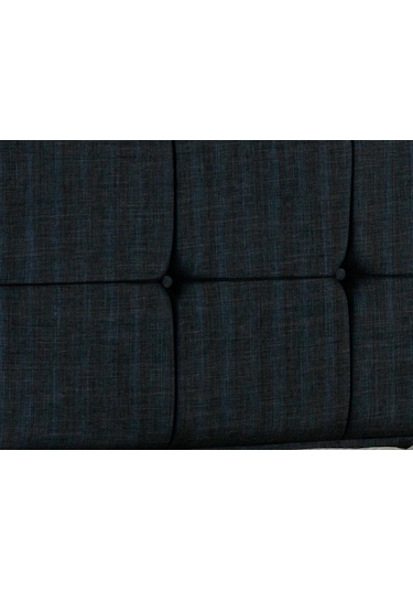 Niron Notte 100cm Tek Kişilik Başlık, Füme Soho Yatak Başlığı