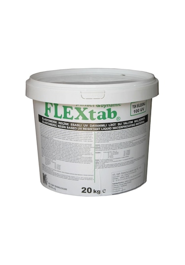 Flex1Ak Elastomerik Reçine Esaslı Uv Dayanımlı Su Yalıtım Malzeme