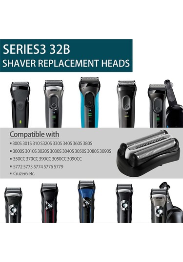 Xiaaokeji Seri 3 32b Folyo Ve Kesici Yedek Kafası