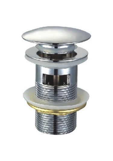 Bocchi Basmalı Lavabo Süzgeci - Su Taşma Delikli Krom